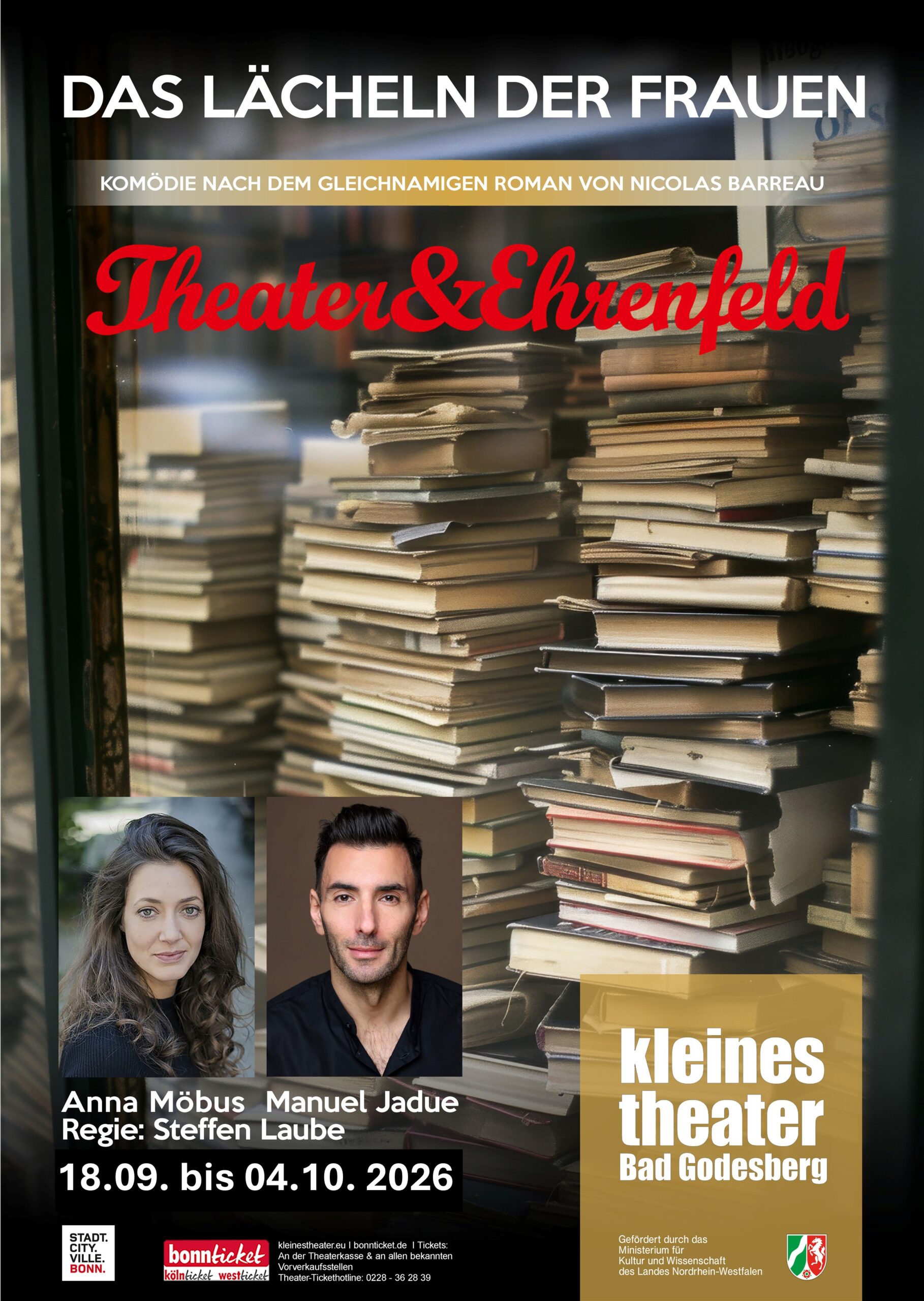 DAS LÄCHELN DER FRAUEN – Komödie nach dem gleichnamigen Roman von Nicolas Barreau