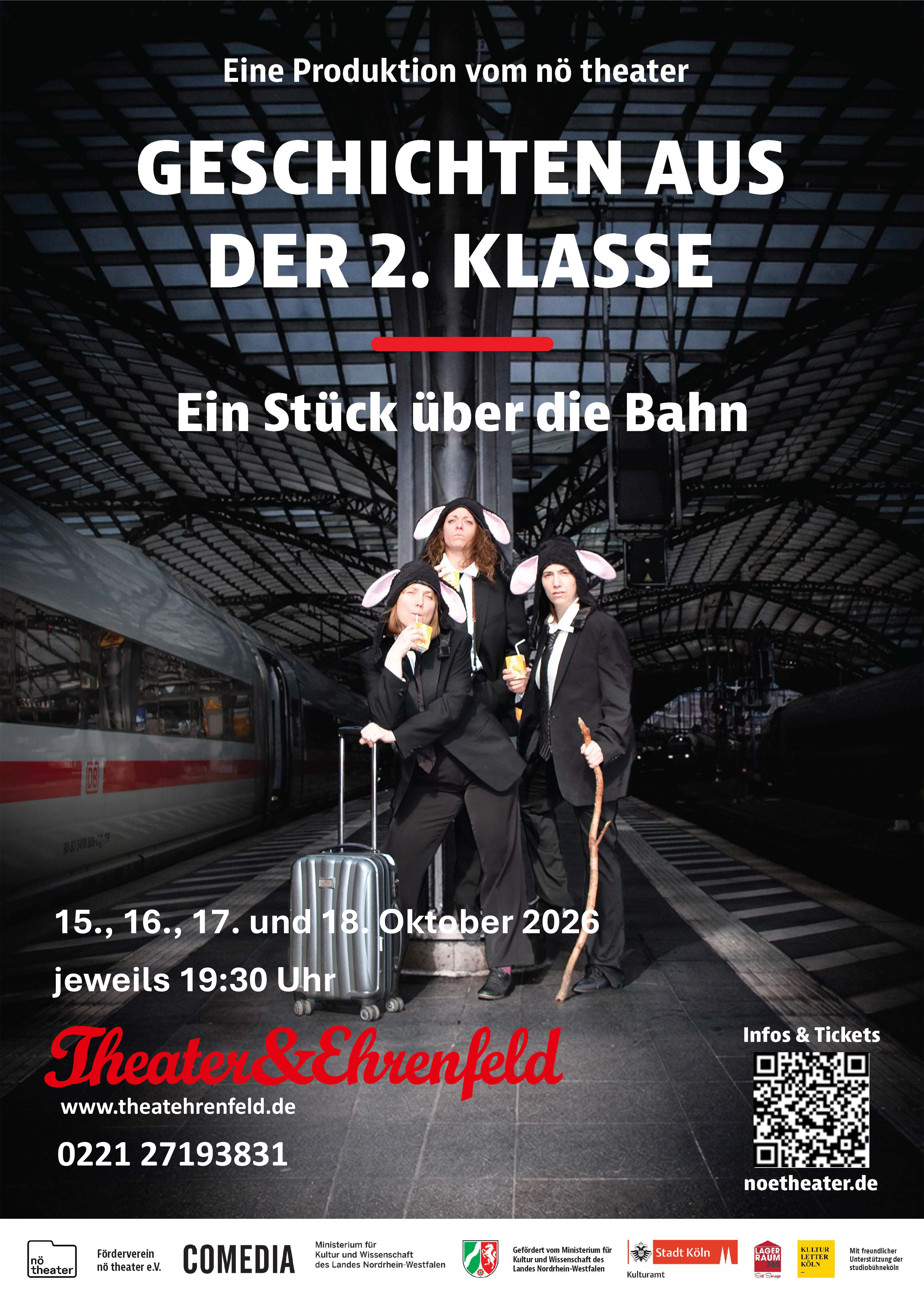 GESCHICHTEN AUS DER 2. KLASSE - ein Stück über die Bahn - nö-theater Köln
