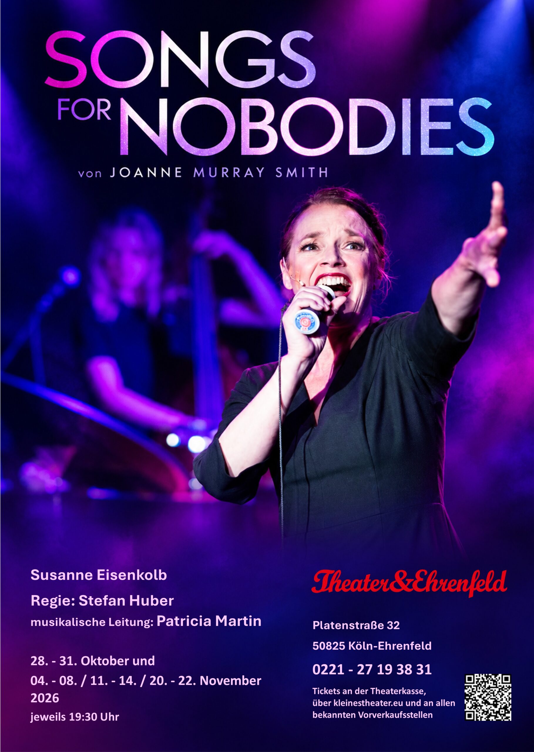 SONGS FOR NOBODIES – Musical von Joanna Murray-Smith