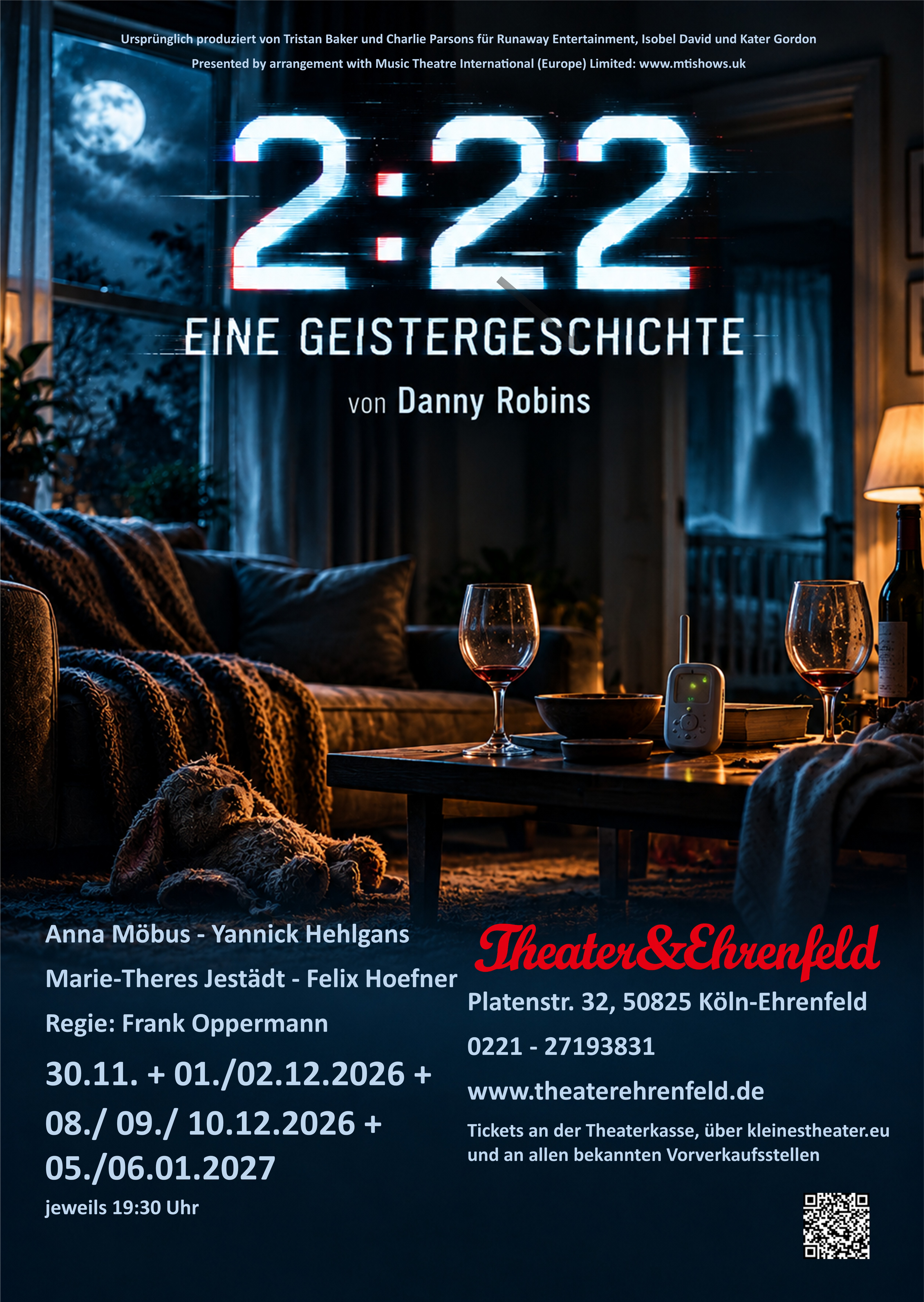 2:22 Uhr – eine Geistergeschichte – Mystery Thriller von Danny Robins